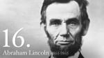 Photo of Abraham Lincoln.